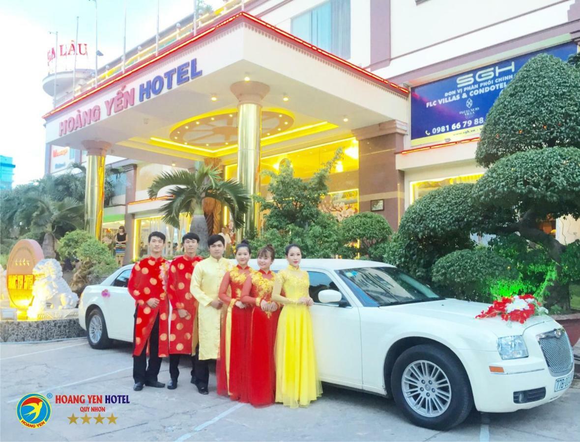Hoang Yen Hotel Куинён Экстерьер фото